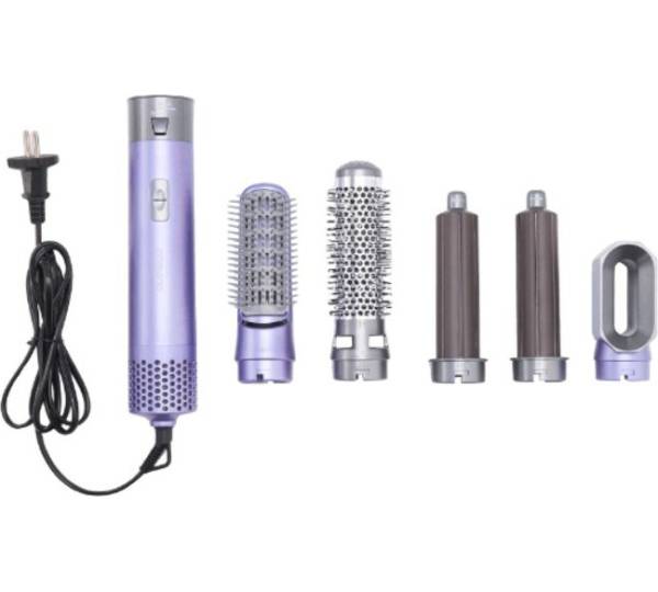AMBIANO 5in1 Haarstyler, grau/rosa