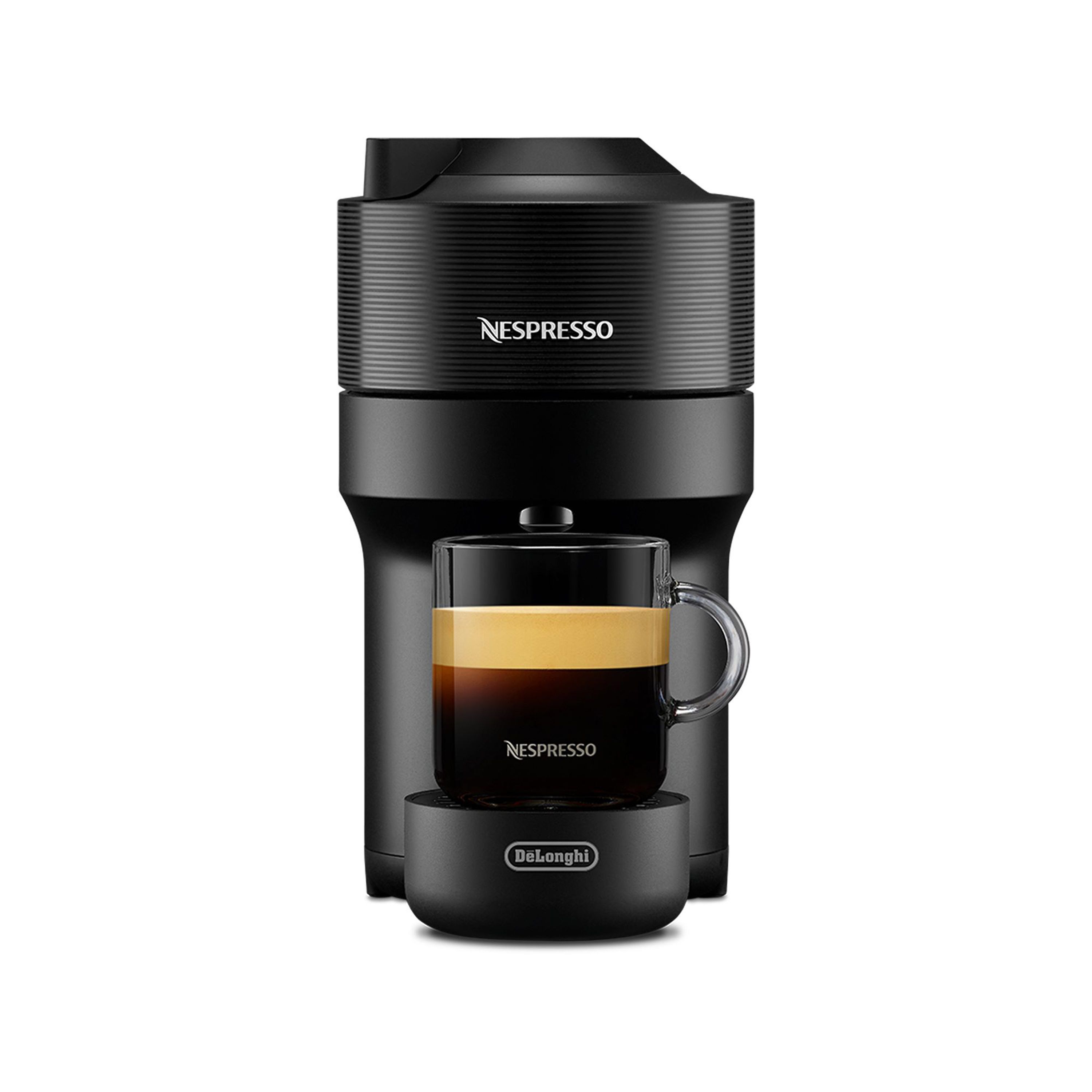 NESPRESSO VERTUO Pop | Kaffeekapselmaschine von De'Longhi | Liquorice Black