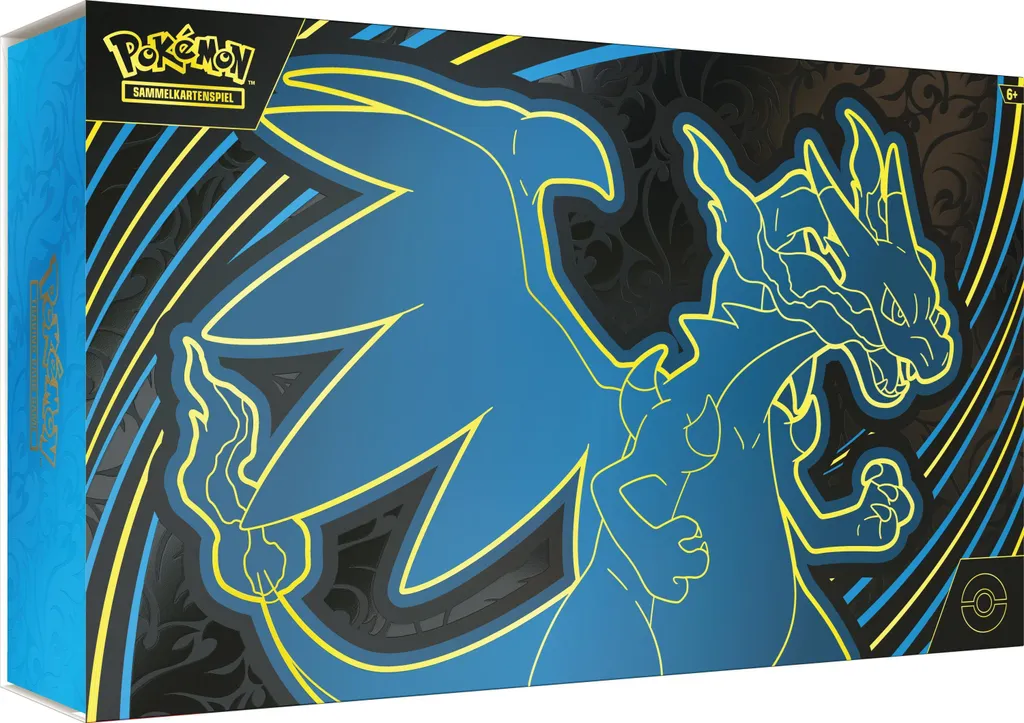 Pokémon Mega-Glurak X-ex Ultra-Premium-Kollektion Deutsch