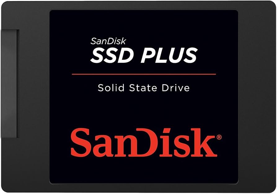SanDisk SSD Plus 1 TB 2.5" Serial ATA III 3D NAND