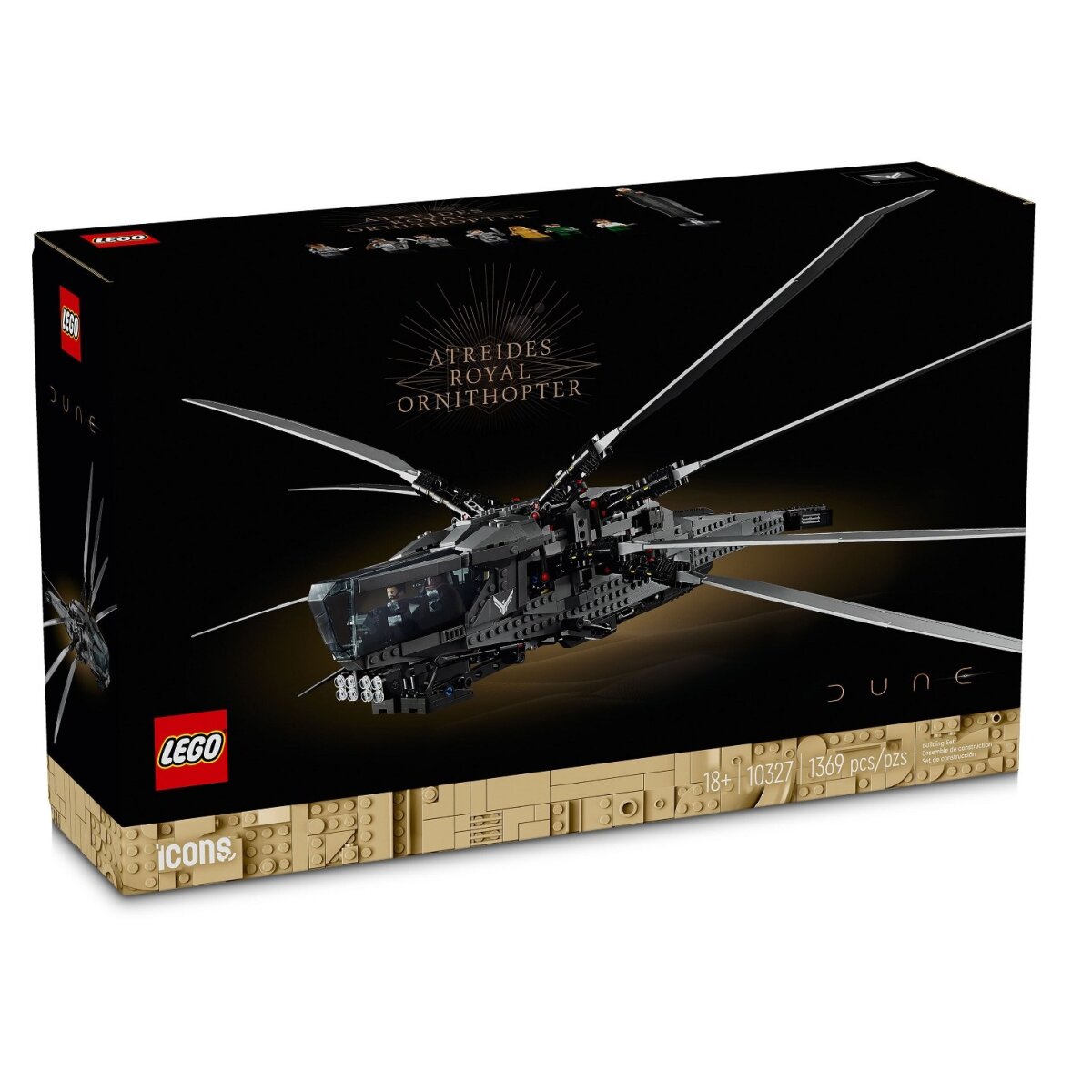 LEGO 10327 Icons Dune Atreides Royal Ornithopter