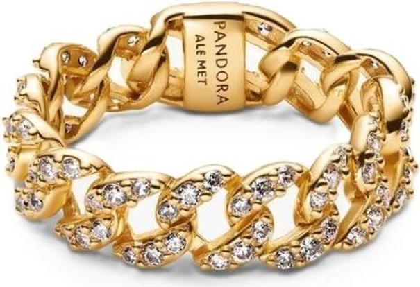Pandora-Ring, GewÖ Hnliches Metall 163557C01-52